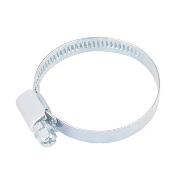 Изображение товара Хомуты Сибртех 47586, нержавеющая сталь, стандартное болтовое крепление, 70-90 мм, ширина 9 мм, 25 шт.