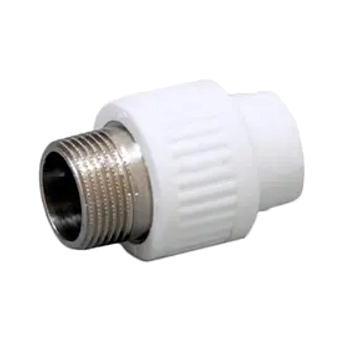 Изображение товара Комбинированная муфта Fusitek FT04303, наружная резьба, 1/2", 25 мм