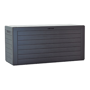 Изображение товара Ящик Prosperplast WOODEBOX MBWL280-S433 280 л антрацит пластиковый для хранения