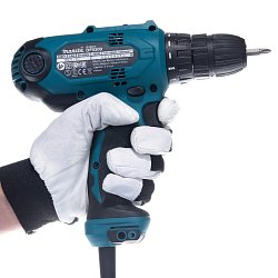 Сетевая дрель-шуруповерт Makita DF0300 + набор бит Makita B-68323