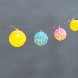 Гирлянда светодиодная "Карамельки" Neon-Night 304-001 1889638, 1.5м 10LED прозрачный ПВХ питание USB 