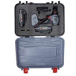 Шуруповерт аккумуляторный бесщеточный ProfiPower MKBL-18BM T0057, 2*18В-2.0Ач совместимы с Makita LXT, съемный патрон, кейс