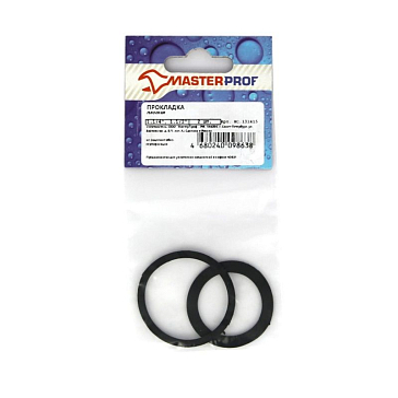 Изображение товара Прокладка плоская MasterProf ИС.131415, 1.1/4", 1.1/2", 2 шт.
