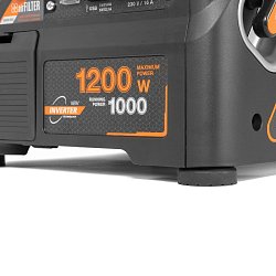 Генератор бензиновый инверторный Daewoo GDA 1400i (мощность 1.2 кВт, четырехтактный двигатель, ручной запуск)