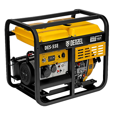 Изображение товара Генератор дизельный Denzel DES-55E 94414