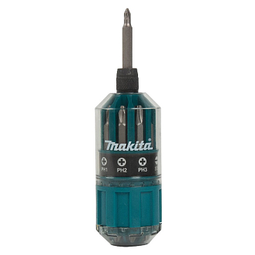 Изображение товара Набор насадок Makita B-28896, 18 шт, профессиональные биты для дрели и шуруповёрта