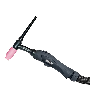 Изображение товара Горелка аргоновая Кедр TIG-26FX EXPERT 8014255-001, MultiTIG, 12 pin, 1 кнопка, газ б/с, головка гибкая, 3,6 м