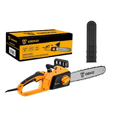 Изображение товара Пила цепная электрическая Deko DKEC2500 084-2002, 2450 Вт