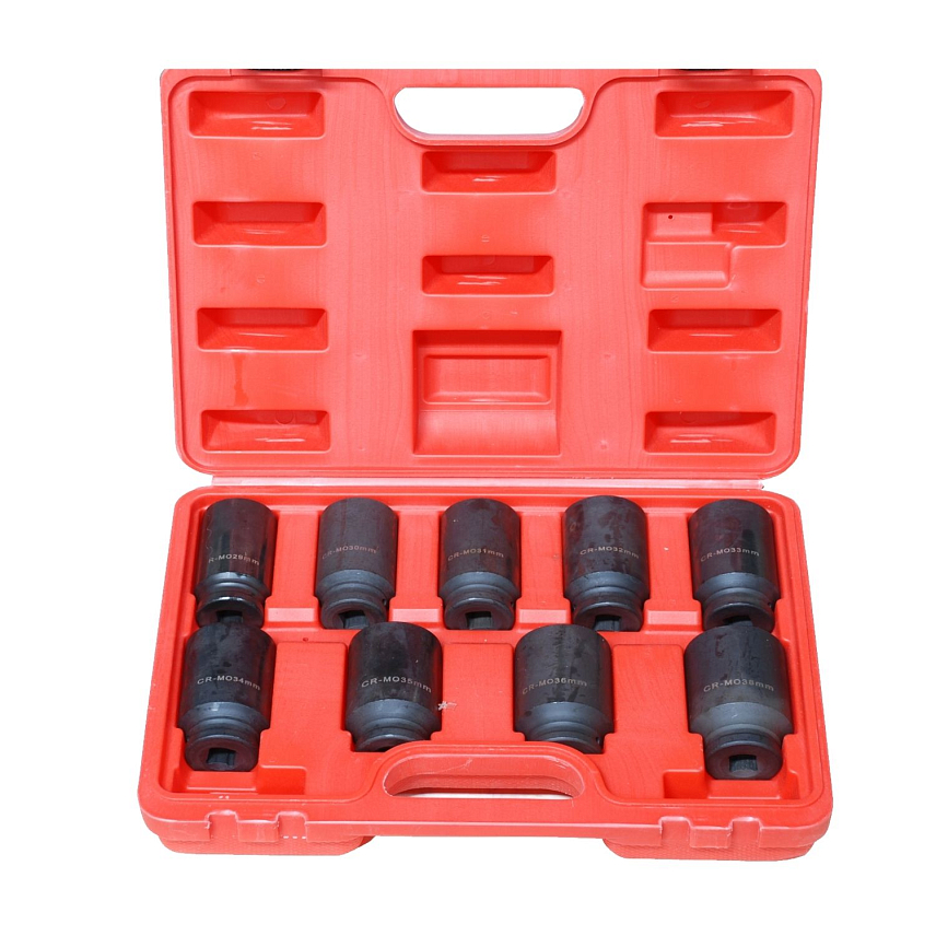 Головки гаек оси Kingtool MHR03256, 9 предметов