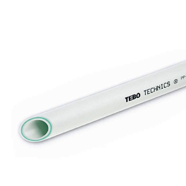 Изображение товара Труба полипропиленовая армированная Tebo PN20 63x10,5 мм, 4 м