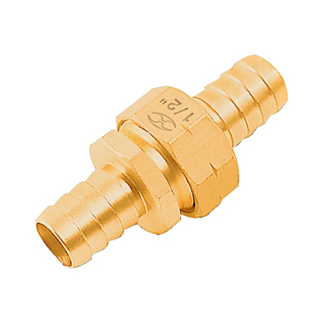 Изображение товара Коннектор для шланга латунный, 1/2", мама Truper CF-1/2B 12700