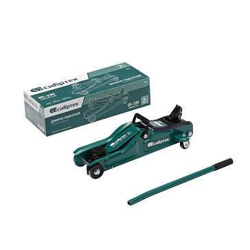 Изображение товара Домкрат гидравлический подкатной Сибртех 50830, 2 т, 85-330 мм, низкий подхват