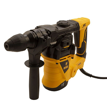 Изображение товара Электрический перфоратор Denzel RHV-1250-30 1250 Вт SDS-Plus Германия