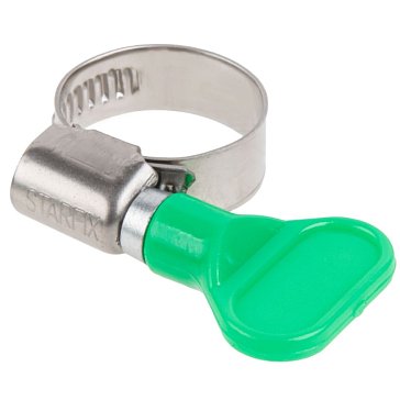 Изображение товара Хомут червячный Starfix SMP-42103-1, с ключом "бабочка" 10-16 мм, нержавеющая сталь (W2)