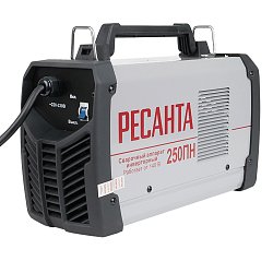 Сварочный инвертор Ресанта САИ 250 ПН, ток 250 А, вес 6,7кг