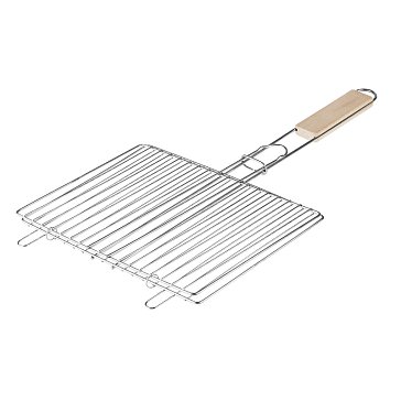 Изображение товара Решетка-гриль плоская Grinda Barbecue 424733, 300х225 мм, нержавеющая сталь 