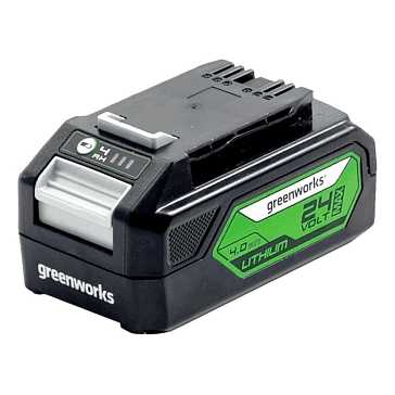 Изображение товара Аккумулятор Greenworks 2938407 24В 4А*ч с защитой и индикатором