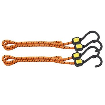 Изображение товара Резинки багажные Stels 54363, обрезиненные крюки, 2 шт, 1000 мм