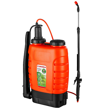 Изображение товара Опрыскиватель садовый ранцевый Grinda Fine Spray 425216 15 л телескопический удлинитель