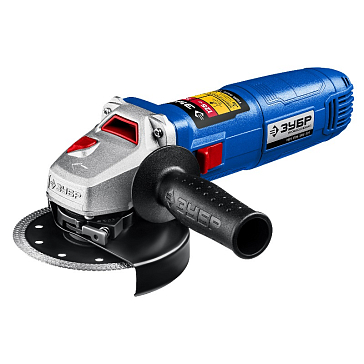 Изображение товара Угловая шлифовальная машина Зубр УШМ-П125-1500 ПСТ 125 мм 1500 Вт профессиональный