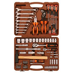 Набор инструментов Ombra OMT77S, 1/4", 1/2"DR, 77 предметов