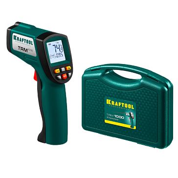 Изображение товара Пирометр Kraftool TRM-1000 45703-950 максимальная температура 950°C