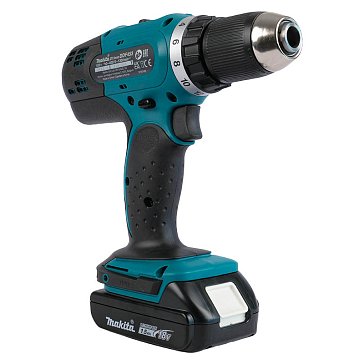 Изображение товара Аккумуляторная дрель-шуруповерт Makita DDF453SYE 18В 2АКБ 42Нм