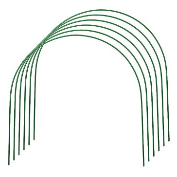 Изображение товара Дуги для парника Grinda 2м стальные покрытые ПВХ, набор 6 шт