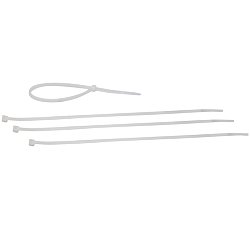 Хомут нейлоновый Nova NV-200-36W (PA) 3.6х200 мм, белый, 100 шт.