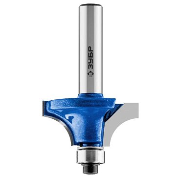 Изображение товара Фреза кромочная калевочная Зубр 28700-31.8 радиус 9.5 мм для обработки дерева