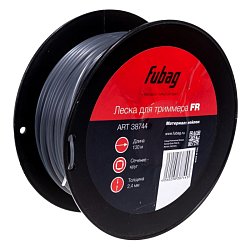 Триммерная леска Fubag FR 38744, 2,4 мм х 130 м