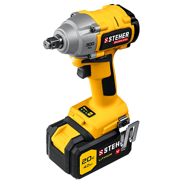 Изображение товара Гайковерт бесщеточный Steher CWB-300-1 V1, 20 В, 300 Нм