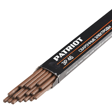 Изображение товара Электроды сварочные Patriot 605012026, ЭР 46, 4 мм, 450 мм, 1 кг