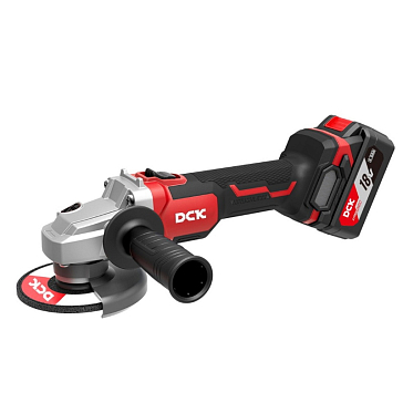 Изображение товара Аккумуляторная угловая шлифмашина Dck KDSM03-125 18В бесщеточная 125мм кейс