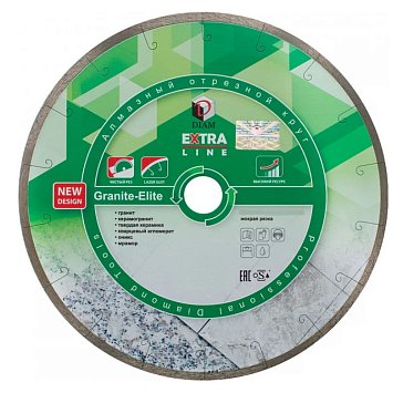 Изображение товара Круг алмазный Diam 000706 1A1R Granite-Elite 300x2,0x10x25,4 (Гранит)