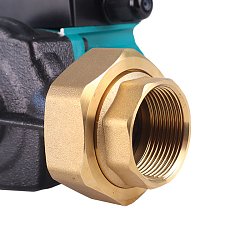 Насос циркуляционный с гайками Shinhoo BASIC S 32-6S 71211005 к газовому котлу