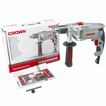 Изображение товара Дрель ударная Crown CT10130, 810 Вт