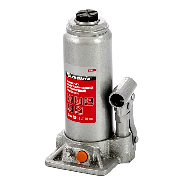 Изображение товара Домкрат гидравлический бутылочный Matrix 50765 6 тонн Германия