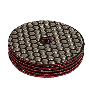 Изображение товара Алмазный гибкий шлифовальный круг Matrix 73502, 100 мм, P 200, сухое шлифование, 5шт.