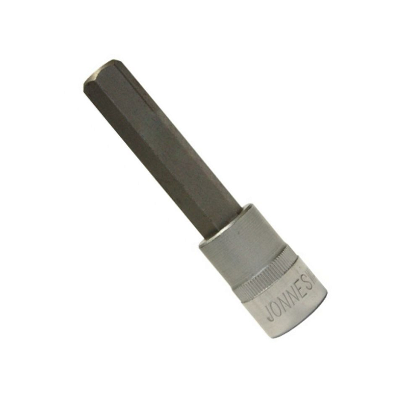 Торцевая головка  Jonnesway, 1/2"DR с шестигранной вставкой Hex 12 мм, L-100 мм, S09H4312 в Муроме