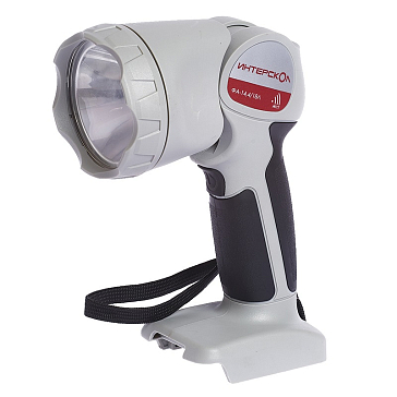 Изображение товара Светодиодный аккумуляторный фонарь Интерскол ФА-14,4/18Л (3Вт)