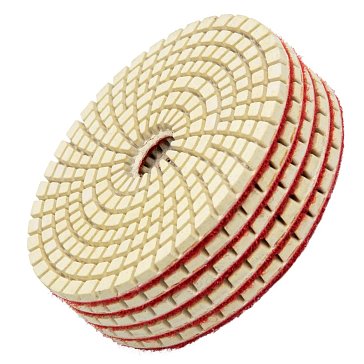 Изображение товара Алмазный гибкий шлифовальный круг Matrix 73508, 100 мм, P 100, мокрое шлифование, 5шт.