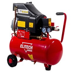 Компрессор коаксиальный масляный Elitech КПМ 300/24 Промо (E0503.003.00) 199625