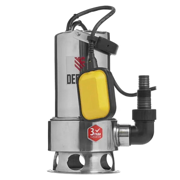 Изображение товара Дренажный насос для грязной воды Denzel DP1100X 97224