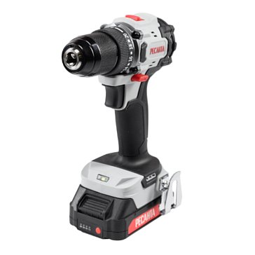 Изображение товара Дрель-шуруповерт аккумуляторная Ресанта ДА-20-2ЛК-БП 75/14/15, 2,0 А/ч, бесщеточный двигатель, 70Нм