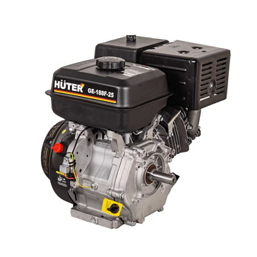 Изображение товара Бензиновый двигатель Huter GE-188F-25 389 см³ 13 л.с. для мотоблоков