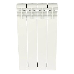 Радиатор биметаллический Rommer Profi BM 500 BI500-80-80-150 RBM-1210-050004, 4 секции (RAL9016)