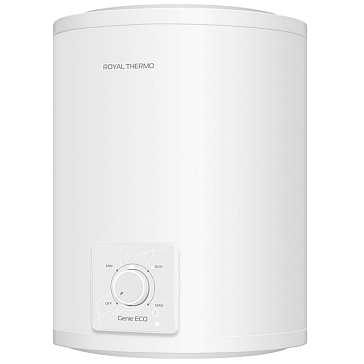 Изображение товара Электрический водонагреватель Royal Thermo RWH 10 Genie ECO U 10 л нержавеющая сталь
