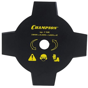 Изображение товара Нож для жесткой травы Champion C5105 4/230/25,4 (тип А)