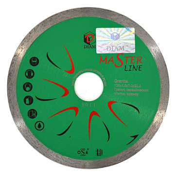 Изображение товара Алмазный диск Diam Granite 000240 (125x1,6x7x22,2 мм)